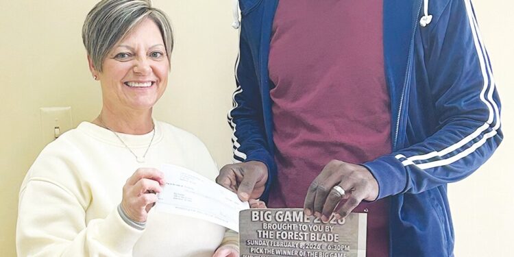 Brantley wins 2026 Big Game contest