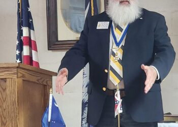 Herron speaks to Rivers Bridge Camp