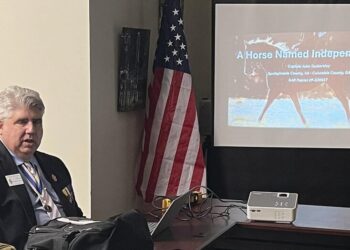 Tankersley speaks to Fall Line Chapter