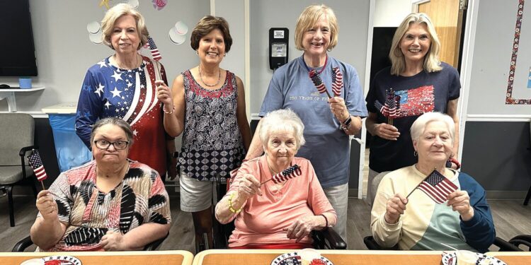 DAR celebrates America 250 with residents