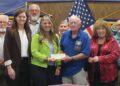 Eaton and Williamson speak to Kiwanis
