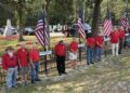 New U.S. Flags posted at the Veterans & 1st Responders Memorial Park