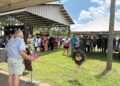 Skunk Brigade presents Traveling Trunk program in Forsyth