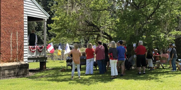 Skunk Brigade presents Traveling Trunk program in Screven County