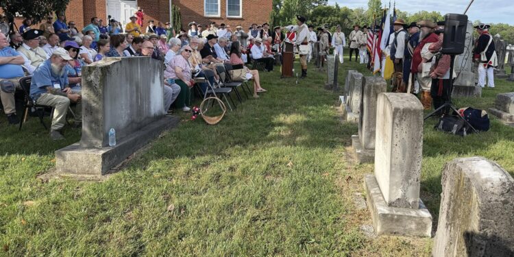 Skunk Brigade attends four Patriot Grave Markings