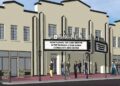Dixie Theater restoration, artist rendition